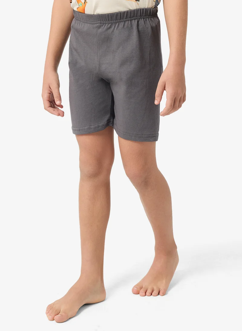 Pinata Car Print Tshirt Short Set